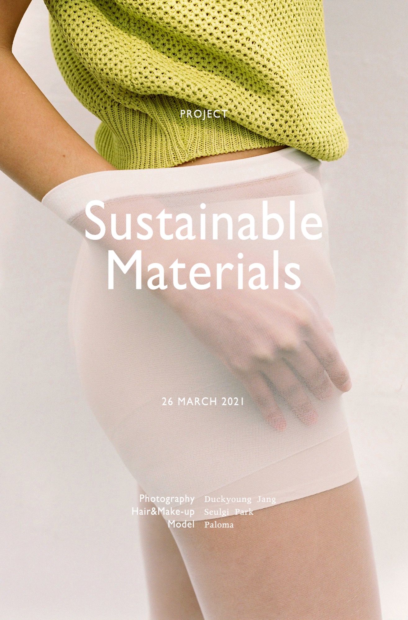 S/S 2021 &#039;Sustainable Materials&#039; with Duckyoung Jang